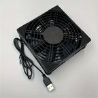 120x120x25mm 5V USB Power Cooling Case Fan For Receiver DVR Xbox TV Box Router