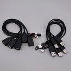 USB Male Female Terminal Data Line To Head JST 1.25/ZH1.5/PH2.0/XH2.54-4Pin Adapter Extension Touch Screen Cord