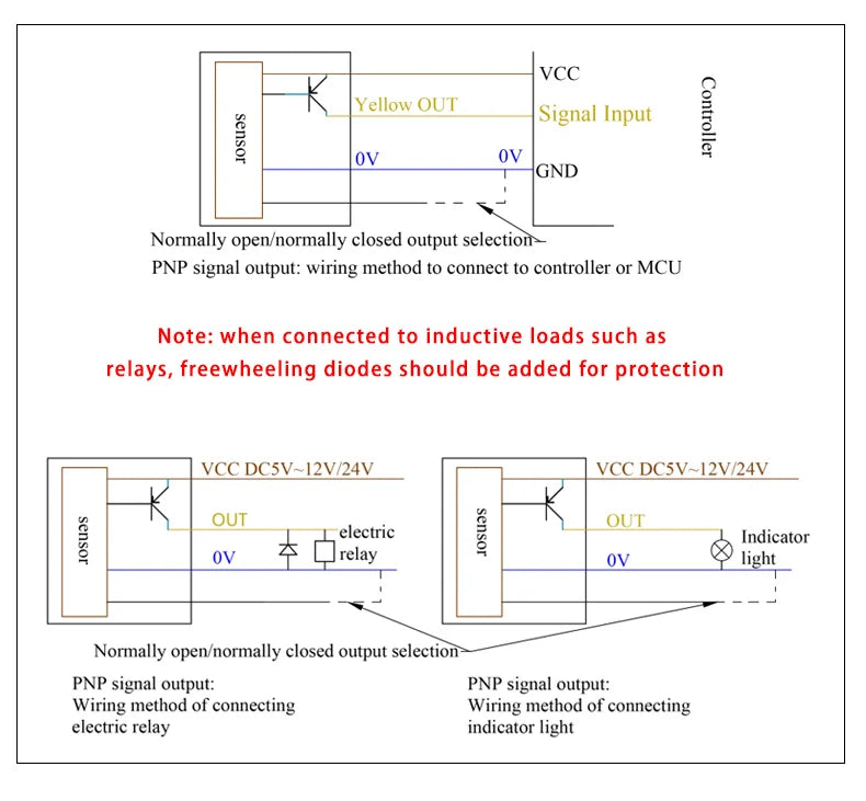 XKC-Y26A Non-contact Water Capacitive Liquid Level Detection Sensor for 4-11mm Small Pipes
