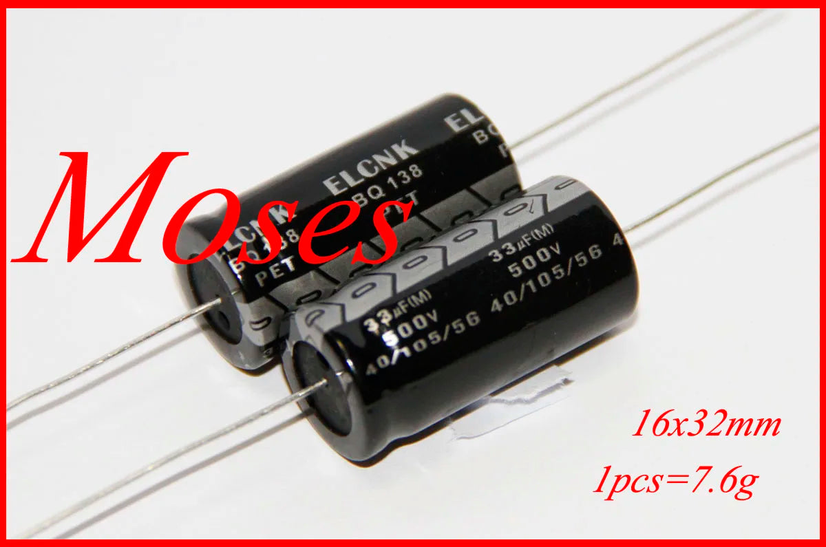 500v 47uf 22uf 16uf 10uf 33uf 40uf 220uf 68uf 100uf 8uf 450v 400v ELUM ELCNK Axial Audio Capacitance Electrolytic Capacitor