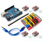 CNC Shield V3 Engraving Machine 3D Printe+ 4pcs DRV8825 Or A4988 Driver Expansion Board For Arduino + UNO R3 With USB Cable