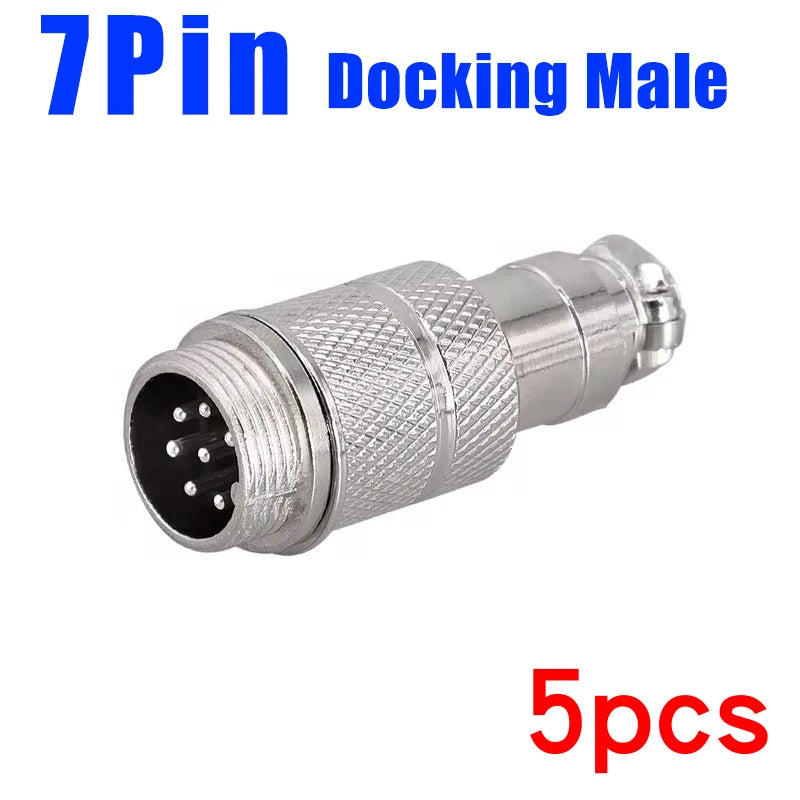 Aviation Plug GX12 GX16 GX20 Butt Soldering Socket 2/3/4/5/6/7/8/9/10Pin Wire Docking Connectors