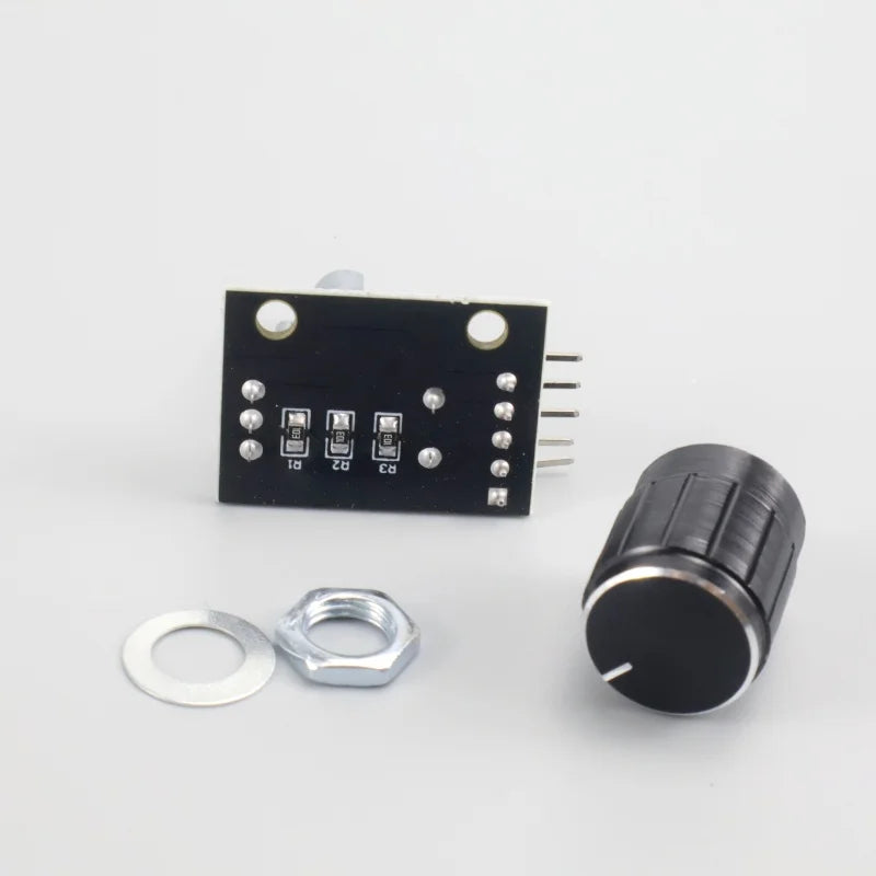 1/3 PCS KY-040 360 Degrees Rotary Encoder Module with Knob Cap 5V Brick Sensor Switch Development Board Module for R3 Board