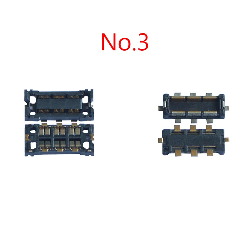 2sets FPC Connector Battery On Board For OPPO A R Q Series Realme Reno 2 3 4 5 6 7 9 10 11 12 13 14 Find X X2/A94 Clip Holder