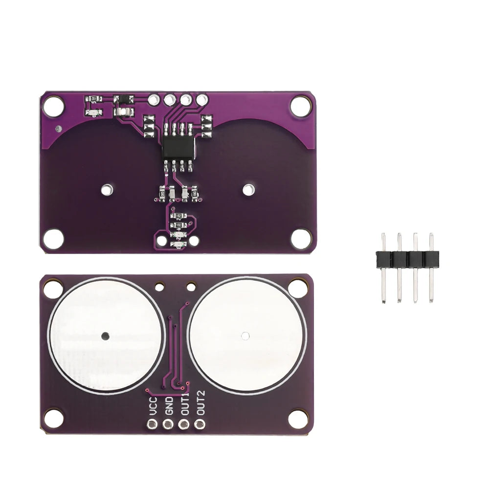 Dual Button Touch Module Capacitive Touch Proximity Sensor Module Keyboard Approximately 0-5mm For Arduino
