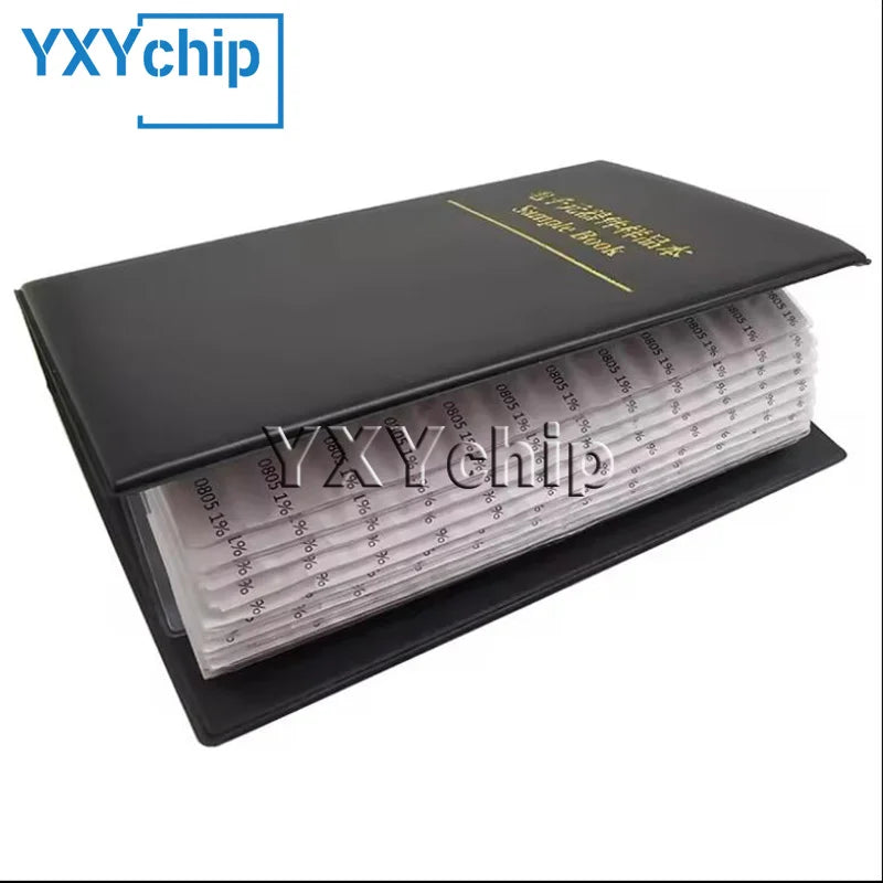 0201 0402 0603 0805 1206 1210 2010 2512 SMD Resistor Sample Book 1%5% Tolerance 170 Value Classification Kit Resistor Kit 0R~10M