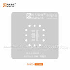 AMAOE EMMC2 EMMC3 U-UFS1 0.15MM Precision square hole BGA stencil for EMMC EMCP UFS LPDDR NAND PCIE BGA153/162/169/186/221/254