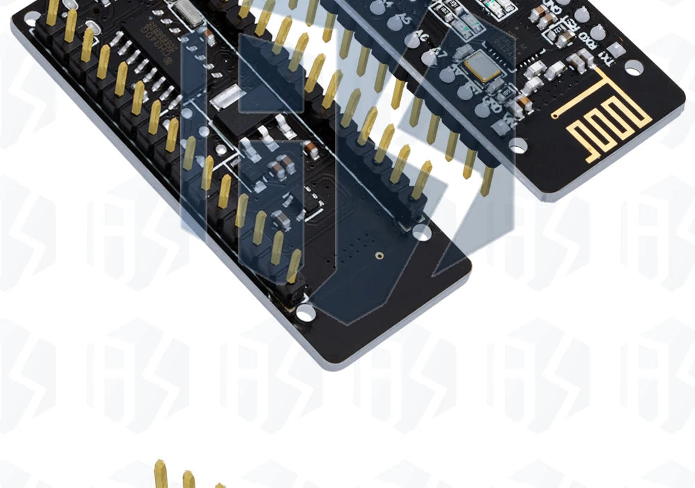 RF-Nano for Arduino Nano V3.0, Micro USB Nano Board ATmega328P QFN32 5V 16M CH340, Integrate NRF24l01+2.4G wireless
