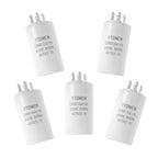 AC 450V CBB60 Dual Insert Motor Starting Capacitor 4pin 4UF-60UF Replacement Motor Run Capacitors For Air Compressor Water Pump