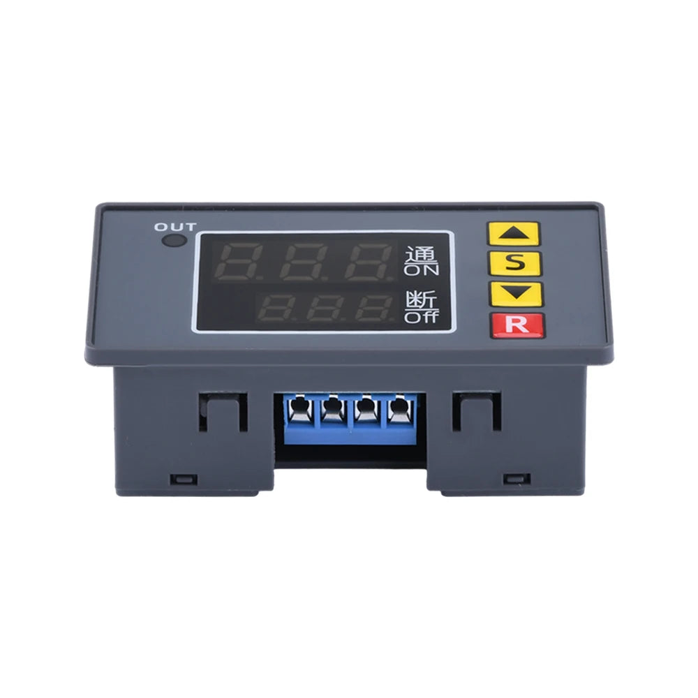 Digital Time Delay Relay AC 110V 220V 24V T3230 LED Display Cyclic Timing Control Switch Adjustable Timing Relay