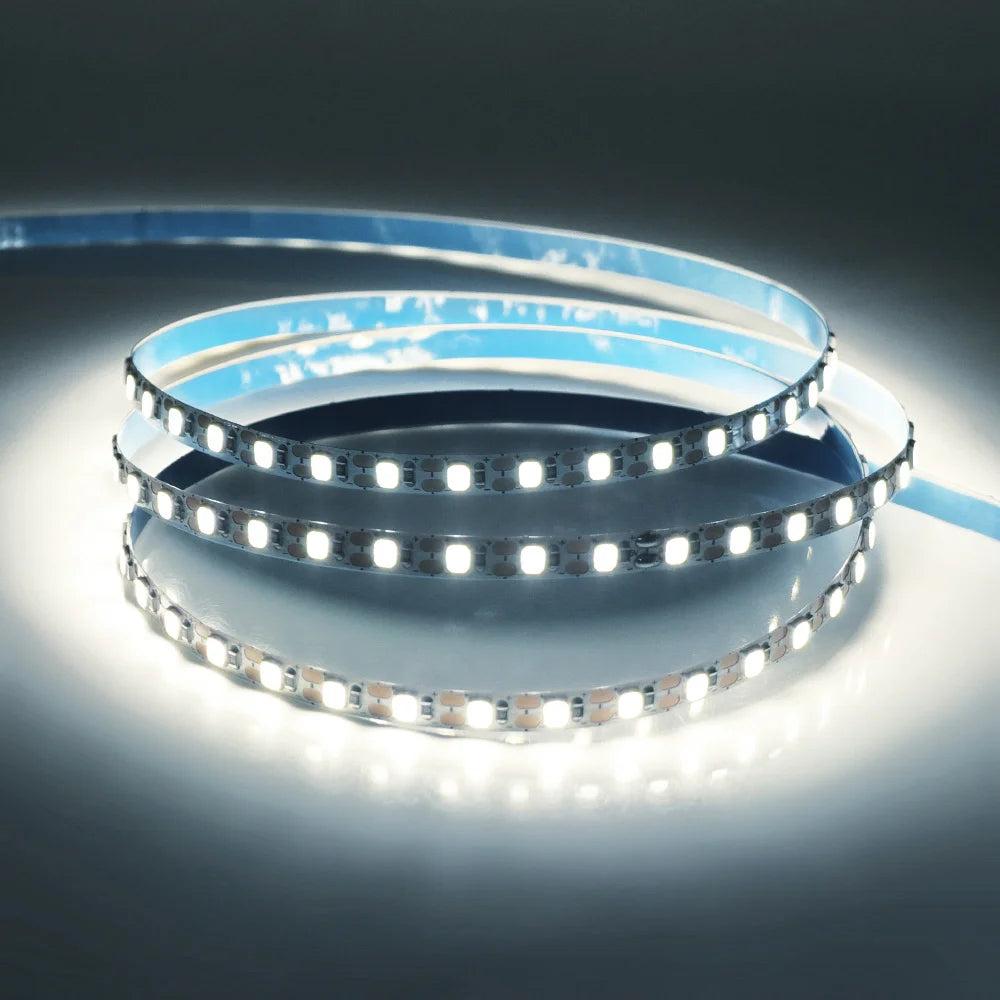 3mm 5mm PCB LED Strip Light Ultra Thin 1 LED Cut 5V 2835 120LEDs/m 8mm Flexible Tape DC IP21 Not Waterproof Warm Natural White