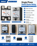Solid State Relay DC to AC AC to AC DC to DC Zero-crossing SSR 10A25A40A50A60A80A100A