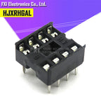10PCS IC Sockets DIP6 DIP8 DIP14 DIP16 DIP18 DIP20 DIP28 DIP40 pins Connector DIP Socket 6 8 14 16 18 20 24 28 40 pin