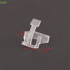 【LS】【EL】10Pcs Network Cable Crystal Head Buckle Replaceable RJ45 Plug Protective Cover Latch For RJ45 Cable Repaire Parts