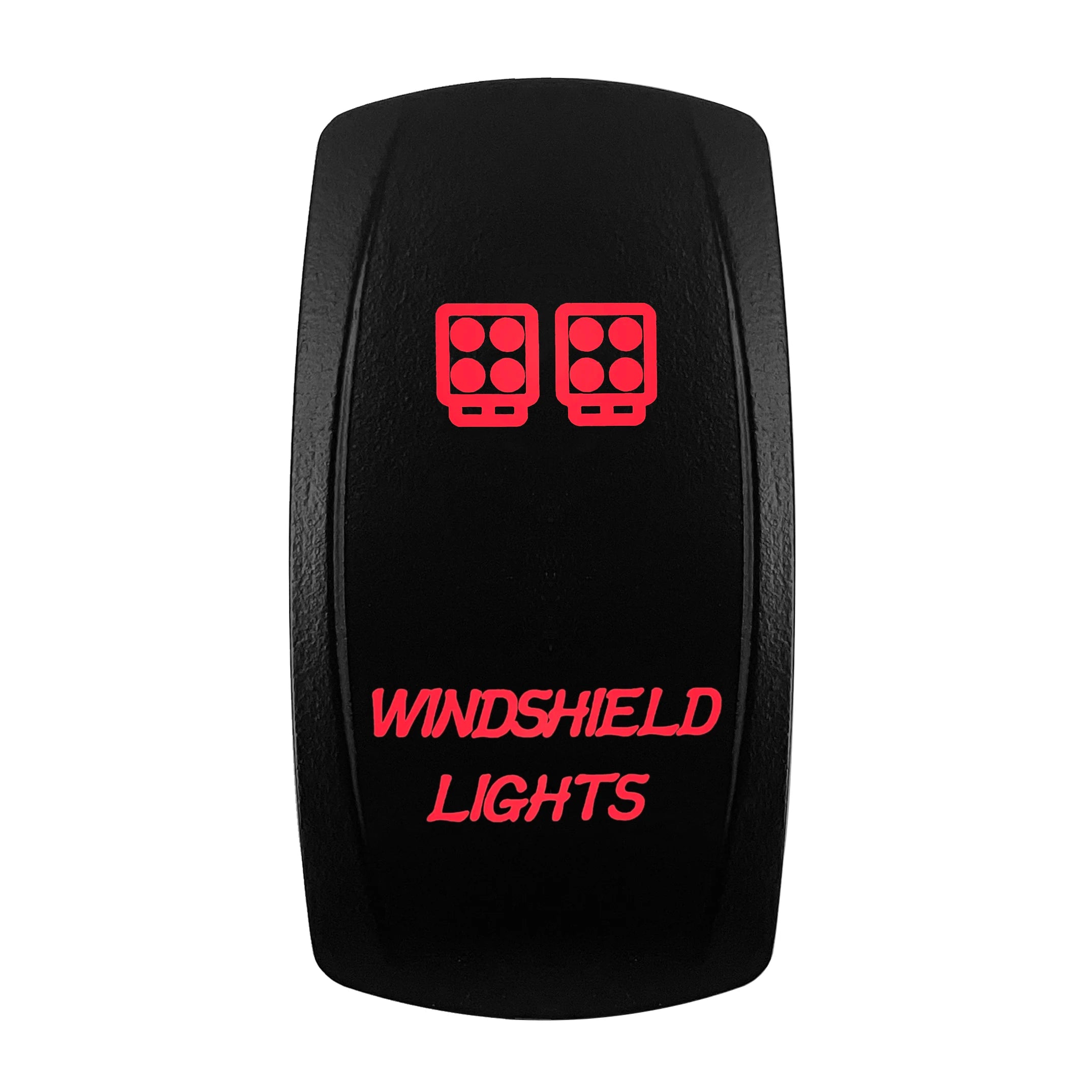 Red Led Light Rocker Switch 12V/24V SPST DPDT Toggle Switch ON OFF/ ON OFF ON Backlight Latching / Momentary Dash Panel Control
