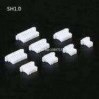 100Pcs JST SH ZH PH XH Connector Housing 1.0mm 1.25mm 1.5mm 2.0mm 2.54mm 2P 3P 4P 5P 6P 7P 8P 10P Plastic Plug Shell Assortment