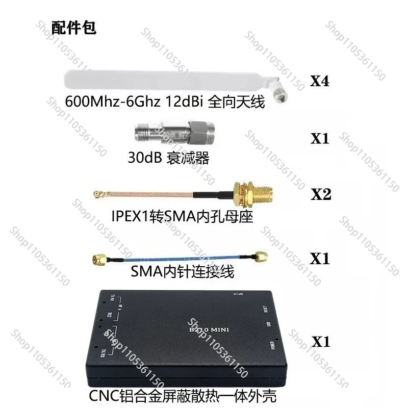 B210 Small AD9361 Software Radio SDR development board, replacing HackRF PlutoSDR