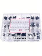 200PCS 22values NTC thermistor negative temperature kit 2.5D-11 3D-9 3D-15 5D-5 5D-9 5D-11 5D-13 5D-15 8D-9 8D-15 10-5 10D-7