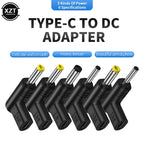 5V 9V 12V USB C Type C PD to DC Power Adapter Universal DC Jack Plug Charging Adapter Converter for Router Tablet