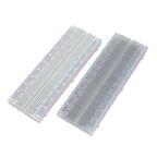 1p MB-102 MB102 Breadboard 400 830 Point Solderless PCB Bread Board Test Develop Dupont line DIY for arduino laboratory SYB-830