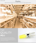 G4 LED COB Lamp E14 G9 12V 220V Dimmable 6W 9W COB LED Bulb Lampada LED Lighting Replace Halogen Spotlight Chandelier LED Lamp
