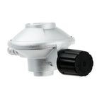 1pc 1LB Disposal Bottle Valve Adjustable Flow Low Pressure Propane Regulator Barb Hose Connection 7/16in Camping Stove BBQ Grill