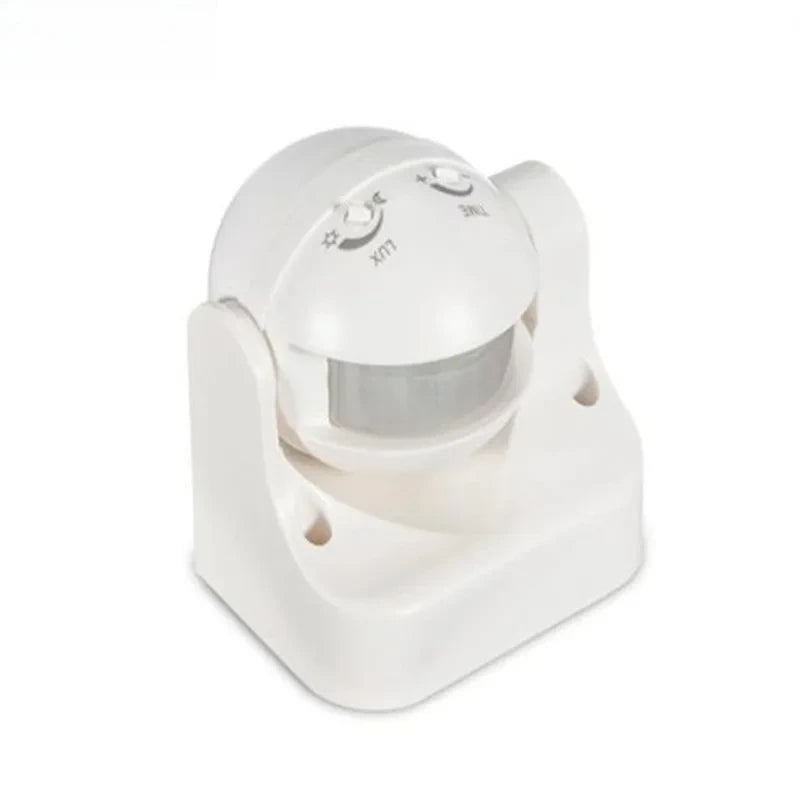 AC 220V - 240V 180 Degree Outdoor IP44 PIR Infrared Motion Sensor Detector Round Mini Smart Delay Light Switch