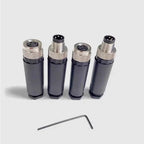 5/20PCS M8 3/4/5/6/8 Pin Sensor Connector Screw Male Female Threaded Plug Coupling Straight Aviation Eletrical Adapter