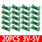 1 Channel Way Optocoupler Isolation Module PC817 EL817 3V-5V 12V 24V Photoelectric Isolator Rail Holder PLC Drive Motor Board