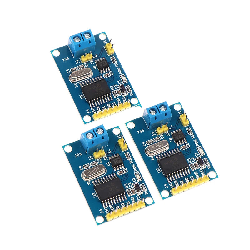 MCP2515 CAN Bus Driver Module Board TJA1050 Receiver SPI For 51 ARM Controller Interface Module For Arduino DIY Kit