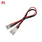 JST-XH 2S 3S 4S 5S 6S 7S 8S LiPo Battery Balance Charger Plug Line Extension Cord Wire Balancer Connector Cable 10/20/30CM 22AWG