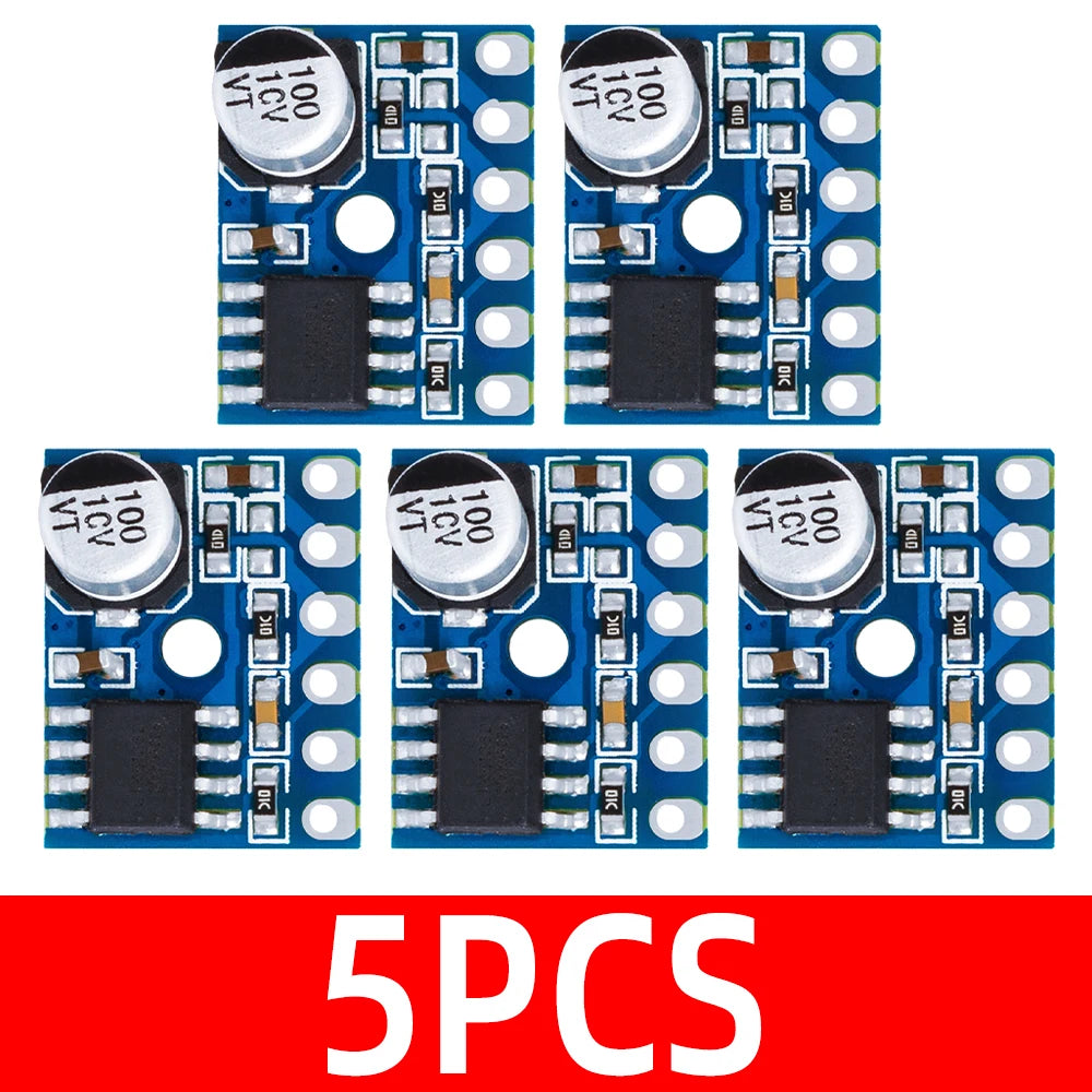 1~5PCS EGBO 5V 5128 Amplifier Board 5W Class D Digital Amplifier Board Mono Audio Module