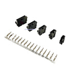 10/20/50sets 3.0 mm Micro-Fit 3.0 Connector Single Row Receptacle Housing 2 Pin 3 4 5 6 Circuit Plug House Terminal 43640 43645