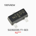 (50 Pieces) 100% New Si2302Cds-T1-Ge3 Silk Screen N2*** Package Sot-23 N-Channel Smd Mosfet Field-Effect Transistor Chip Ic