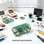 Raspberry Pi Zero /Zero W/Zero 2W Development Board 1GHz CPU 512MB RAM WiFi Bluetooth Mini HDMI USB OTG GPIO DIY IoT Starter Kit