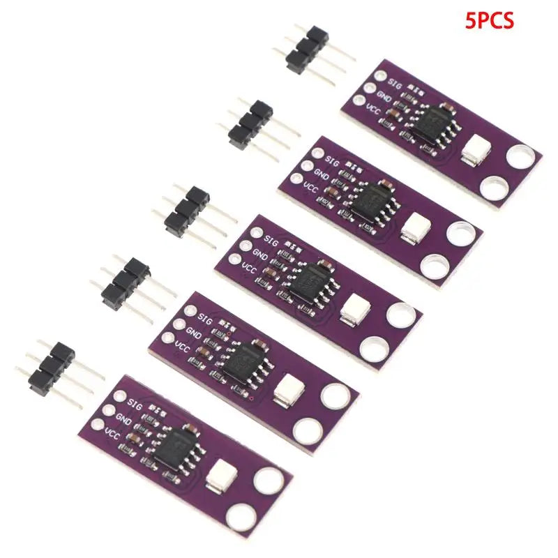 UV Detection Sensor Module Stable Signal Output High Sensitivity 1/3/5Pcs for School Physics Experiment Teaching