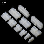 4.2mm/ batch 5557 / 5559 automobile harness connector 2-18/24 pin male and female terminal plug kit computer power cable