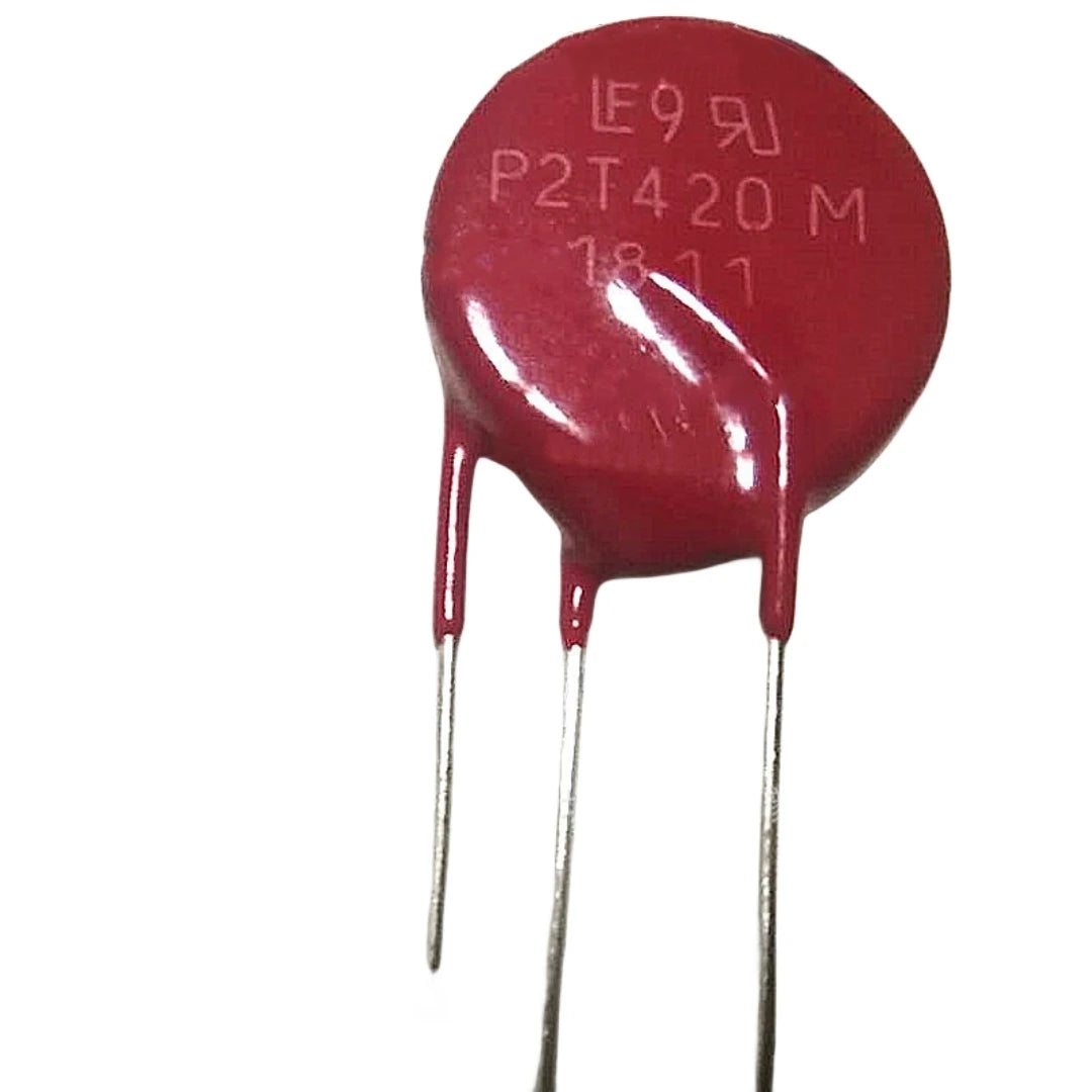 1/5/10PCS Litteifuse For TMOV20RP420M P2T420M Red Varistor 680V 10KA 20MM Rheostat AC420 DC560 600pF MOV TMOV20RP420ML2T7/X2759