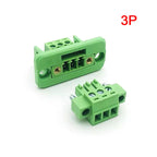 1Set 15EDGWC Pitch 3.81mm 2P/3P/4P/5P/6P/8P/9P Pluggable Terminal Block Connector JM15EDGKM 3.81mm Pitch