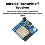 ESP32E-N4 Wifi Transparent Transmission Module Development Board Infrared Transmitter Receiver NEC Command Module Type C