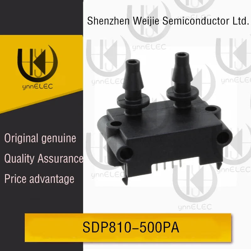 Original SDP810-500PA Differential Pressure Sensor | -5hpa~5hpa | 2.7V-5.5V I2C |  Interface