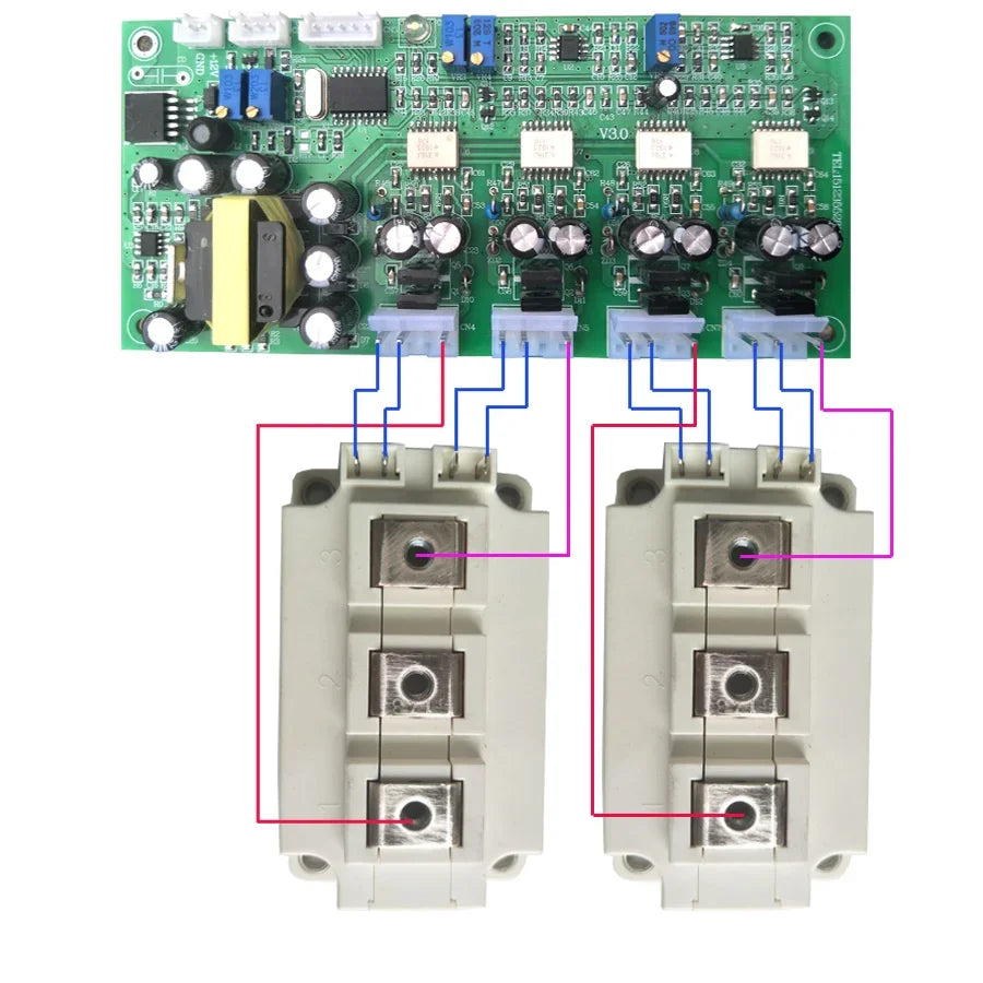 Customized Sine Wave High Power IGBT Module Control 2000A Driver Board