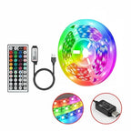 5050 RGB LED Strip Light SMD USB Remote&APP Control Bluetooth Flexible Tape Diode Ribbon for Living Room Bedroom TV Backdrop