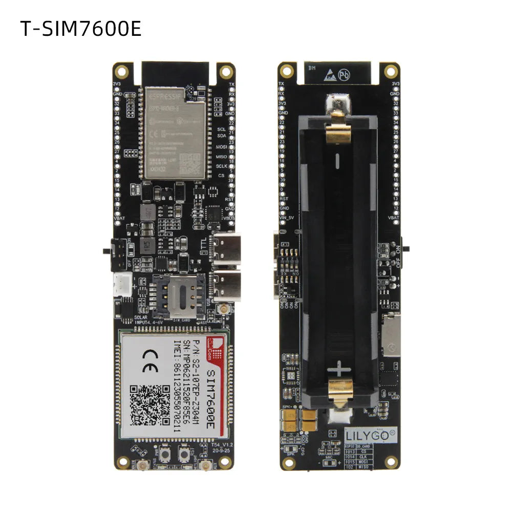 LILYGO T-SIM7600E/GSA-H ESP32 Wireless Communication Module SIM Card Development Board