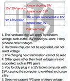 5~10PCS 9V 12V 15V 20V Type-C PD Decoy Module Supporting PD 2.0 and PD 3.0 Standards, DC Trigger Extension PDC004