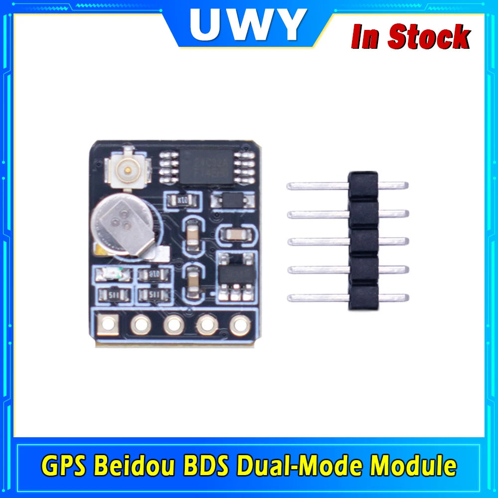 ATGM336H GT‑U8 GPS BDS Beidou Dual‑Mode GNSS Module Satellite Positioning Navigation Module With Ceramic Antenna for Arduino