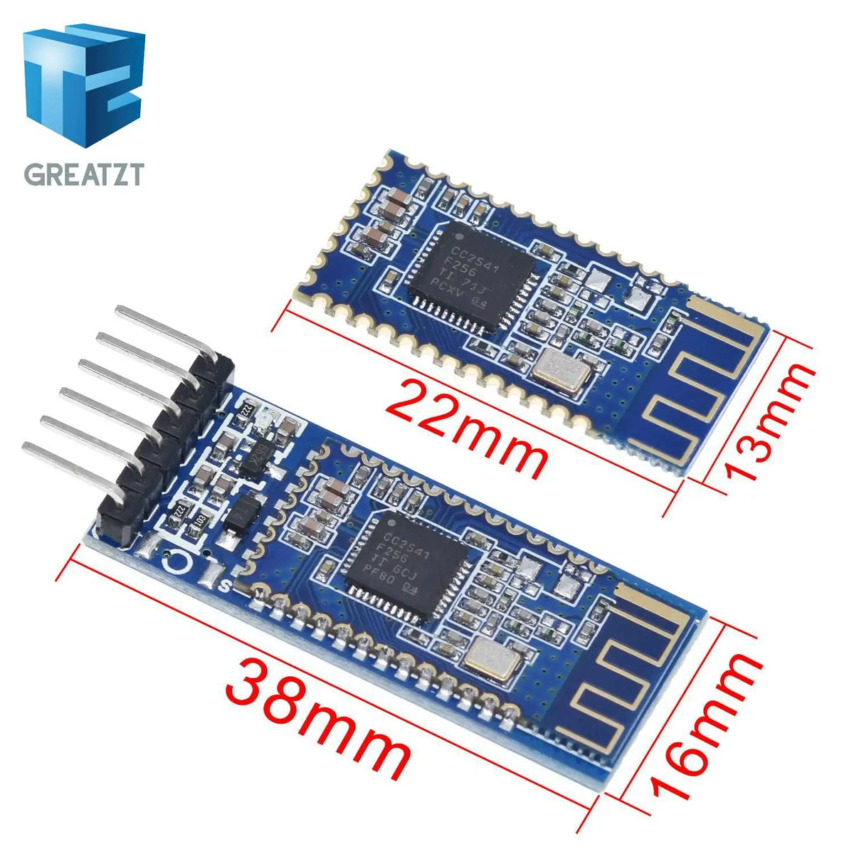 GREATZT AT-09 Android IOS BLE 4.0 Bluetooth module for arduino CC2540 CC2541 Serial Wireless Module compatible HM-10