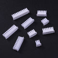 50Pcs JST XH2.54 2/3/4/5 Pin Terminals Plastic Shell Male Plug + Female Socket Wire Connector XH 2.54 2P 3P 4P 5P 6P 7P 8P9P 10P