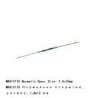 100pcs Reed Switch Magnetic Switch Normally Open Normally Closed NO NC Magnetic Conversion Sensor Induction Switch 4*28MM 1.8*10