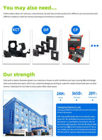 Flexible Rogowski coil FRC-420 measuring range 10-10000A current ratio 1000A/100mv split core current transformer.